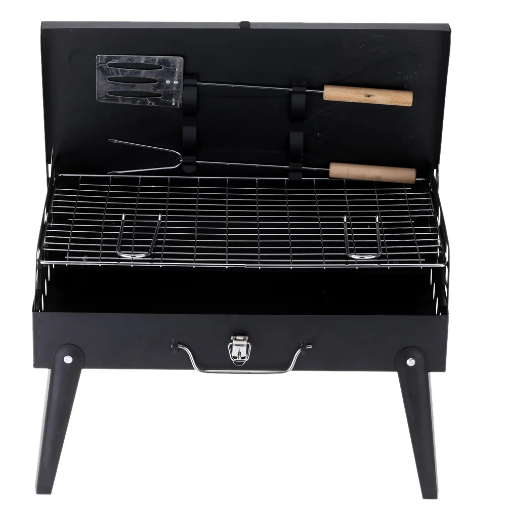 Foldable Charcoal Outdoor BBQ Grill