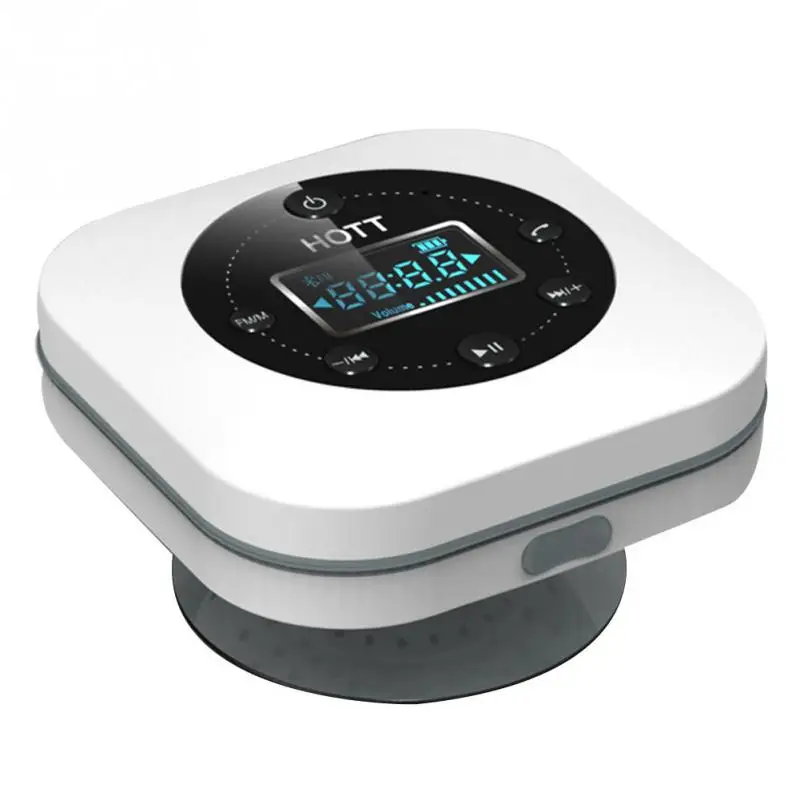 

Mini Bluetooth Wireless Waterproof Shower Speaker with Suction Cup Bluetooth stereo Music Box FM Radio