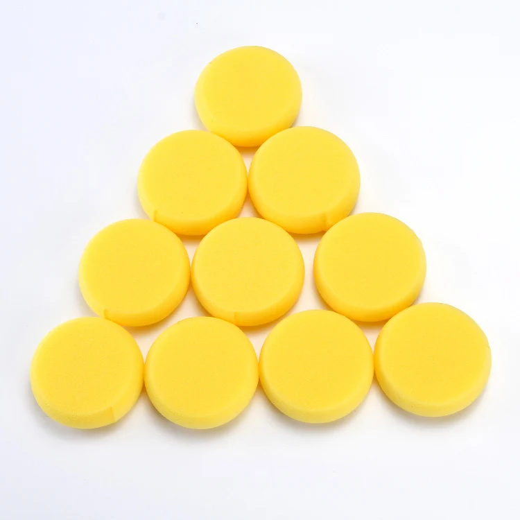 10 PCS Kids Diy Art Sponge Brush Round Head Foam Paint Brush