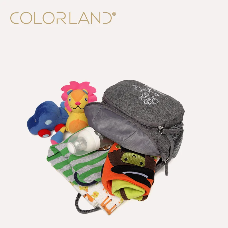 Colorland миниатюрная сумка для подгузников девочек бутылочек холщовая Детская