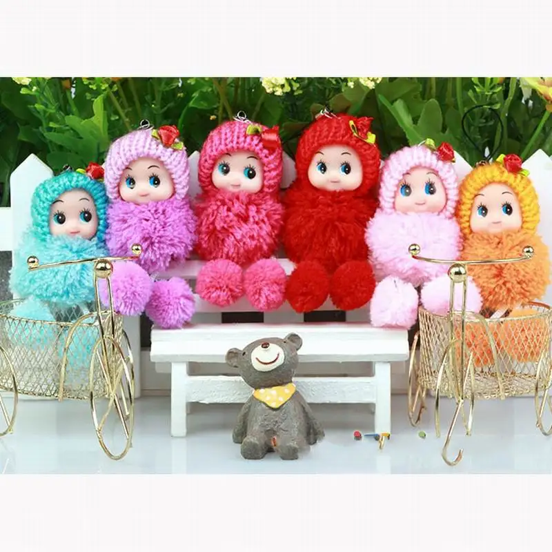 

wholesale 50 pcs Mini Ddung Doll Best Toy Gift for Girl Confused Doll Key Chain Phone Pendant Ornament