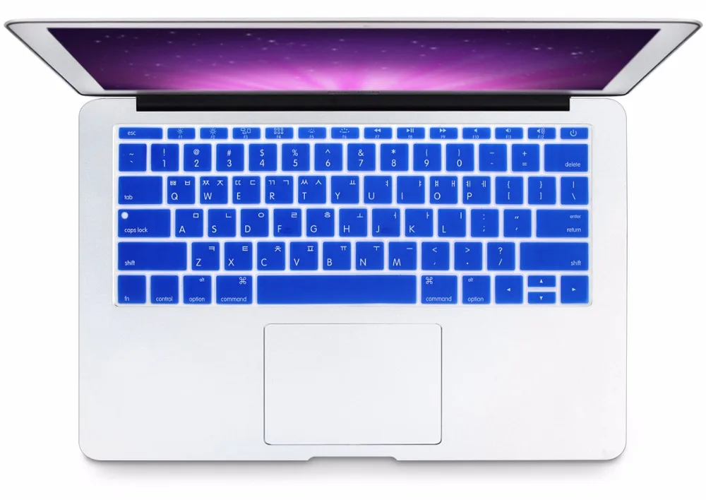 Американский корейский мягкий силиконовый чехол-клавиатура для MacBook New Pro 13 дюймов A1708(версия без сенсорной панели) для Macbook 1" A1534