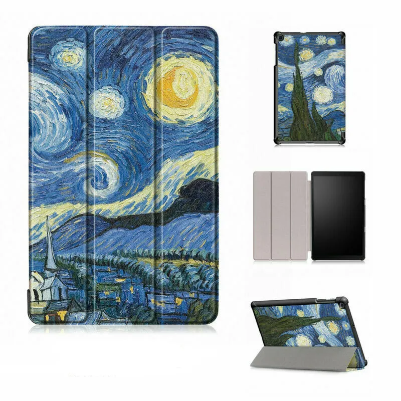 

For Samsung Galaxy Tab A 2019 SM-T510 SM-T515 T510 T515 Tablet cover Stand Case for Tab A 10.1'' 2019 Funda Capa Cover Case+Pen