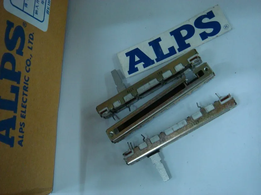 [Белла] японский ALPS 6 см раздвижные Single потенциометра B1K--10PCS/лот