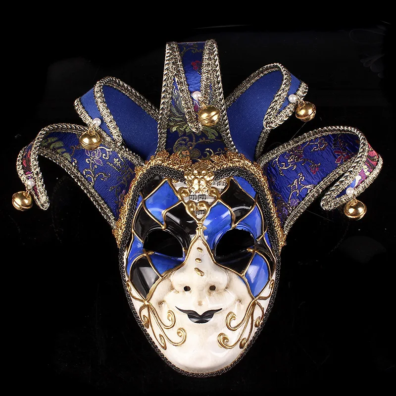 GNHYLL Лидер продаж! Новая высококачественная Венецианская Маскарадная маска в европейском и американском стиле, маска клоуна на Хэллоуин, товары для шоу