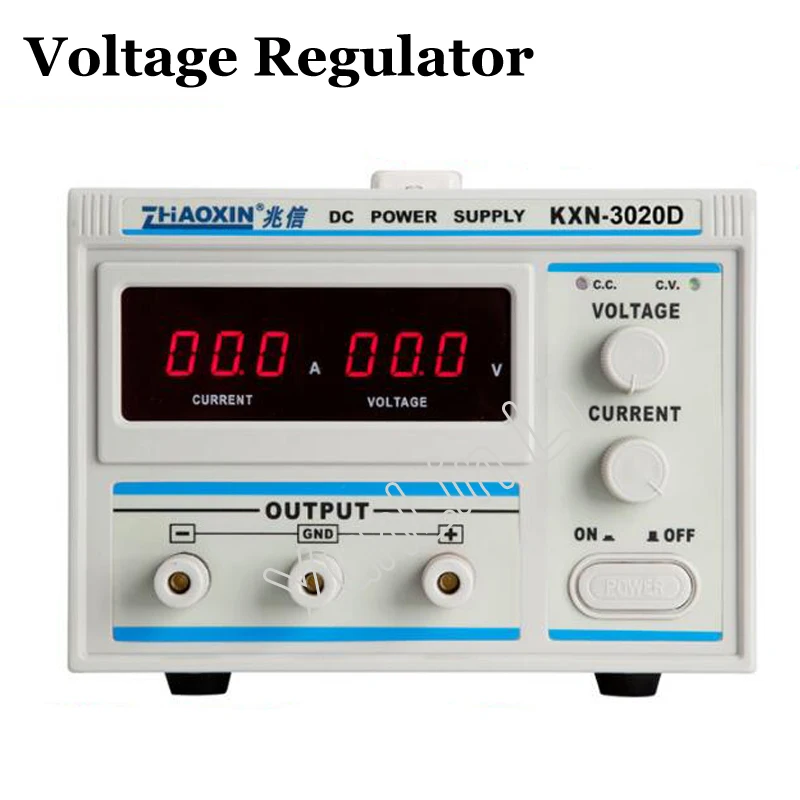 

Voltage Regulator/Stabilizer 30V 20A DC Power Supply High Precision Digital Display Power Supply KXN-3020D