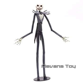 

The Nightmare Before Christmas Jack Skellington with Interchangeable Heads PVC Action Figure Toy Doll Kids Gift