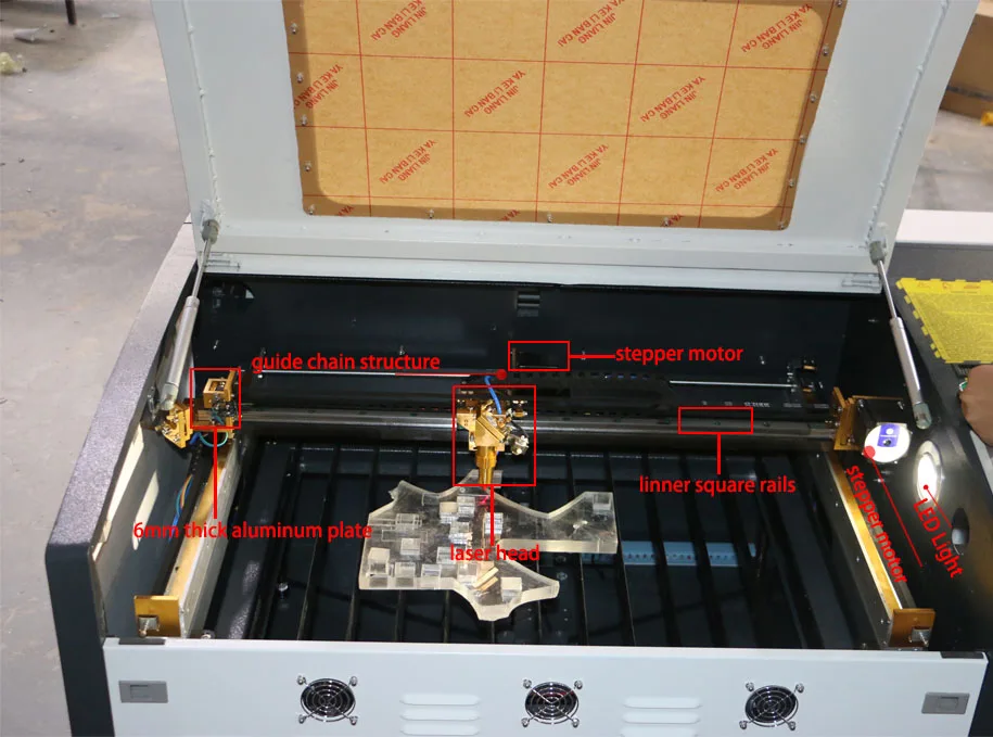 Станок для лазерной резки с ЧПУ/лазерный гравер/CO2 лазерный резак 4060/6040 для деревянной фанеры гравировальный станок горячая распродажа