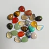 fashion 50Pc 8x10 10x14 12x16 13x18 15x20 18x25mm Good quality natural stone Water drop cabochon bead for jewelry making no hole ► Photo 3/6