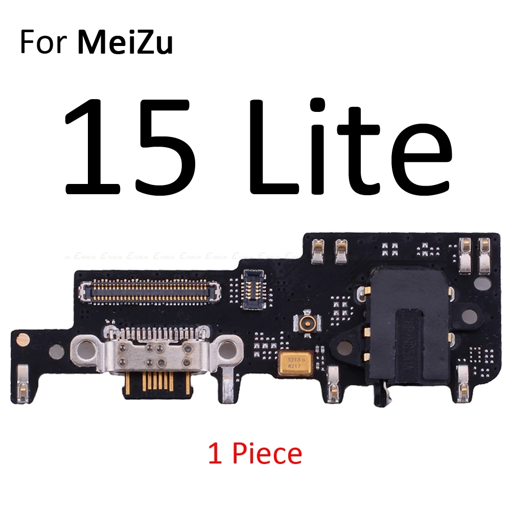 Разъем для зарядки питания разъем порт док-станция с микрофоном микрофон гибкий кабель для Meizu 16 16 16 15 Plus X8 M8 Lite