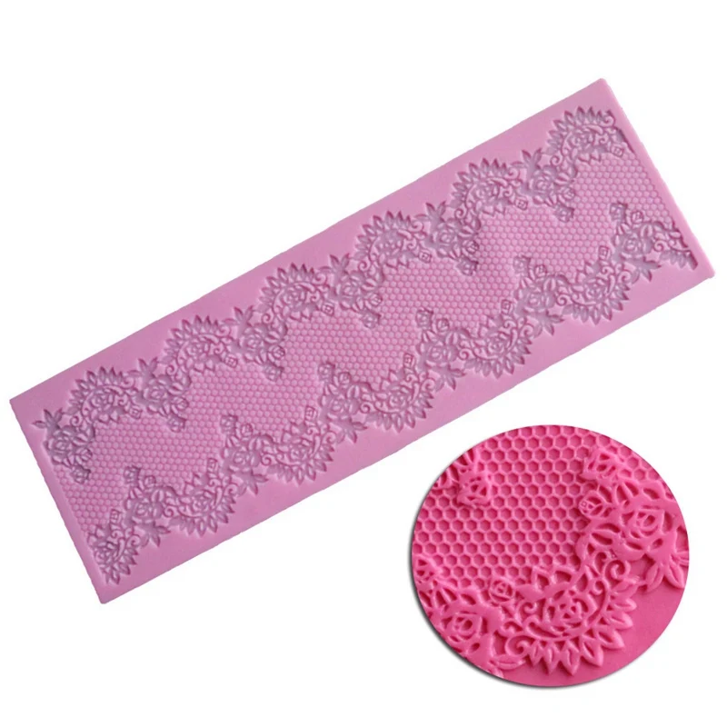 Silicone Mold Sugar Lace Mat Decoration Fondant Cake Kitchen Accessories | Дом и сад