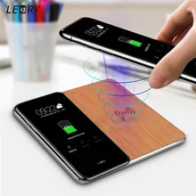 10W Dual Qi Wireless Charger Dock Holder Portable Mobile Phone Charging Pad Stand Station for iPhone X 8 plus For Samsung S8 S9+