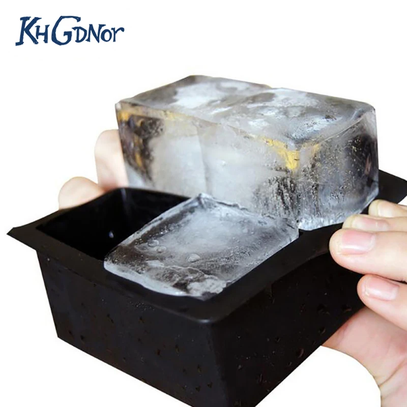 

Big Size Large Ice Cube Square Tray Mold Mould Bar Kitchen Accessories
