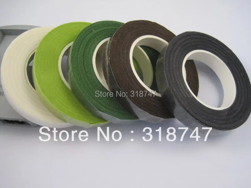 

Lucia crafts 5 Colors Mix Paper Tape For florist Accessories DIY(5pcs/bag) D006012(1)