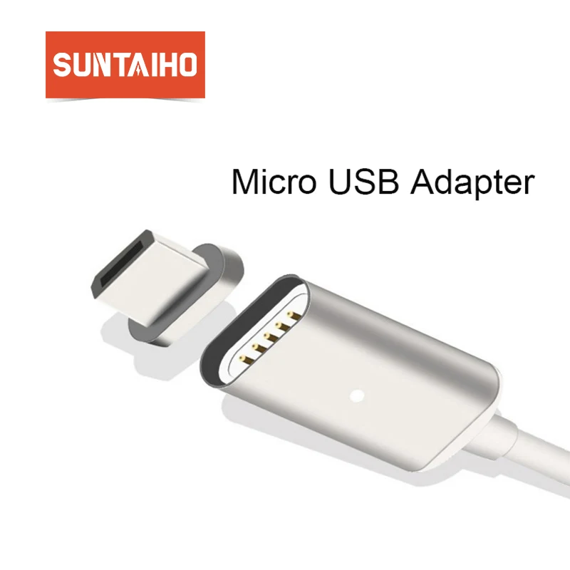 Suntaiho Magnetic Micro USB Cable 2.1A Fast Charging PET 3IN1 For Samsung S9 plus A8 2018 LED Indicator Micro USB Type c Cable Suntaiho Magnetic Micro USB Cable 2.1A Fast Charging PET 3IN1 For Samsung S9 plus A8 2018 LED Indicator Micro USB Type c Cable