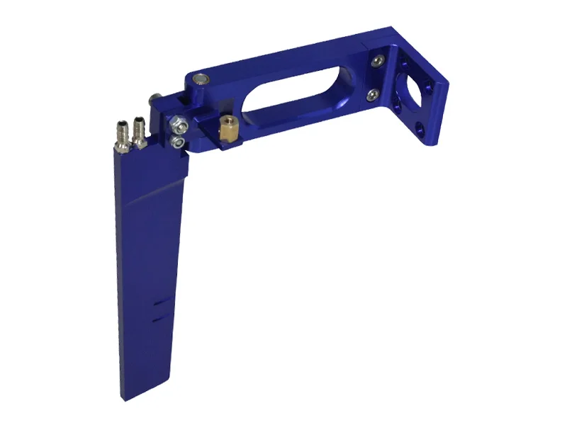 CPV 62101B Large Blue Aluminum Rudder RC Boat parts wholesale Free shipping