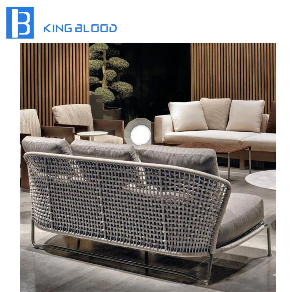 屋外ロープソファセットロープ屋外用家具ガーデン家具 Garden Sofas Aliexpress