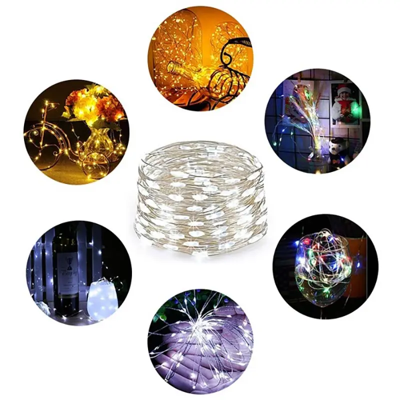 

Battery Box Lamp String Sound Activated Festival Waterproof Beautiful Birthday Party Wedding Creative Celebration