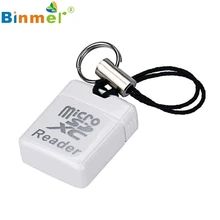 Del Белый Мини Супер Скоростной USB 2,0 Micro SD/SDXC TF кард-ридер адаптер 10Mar31