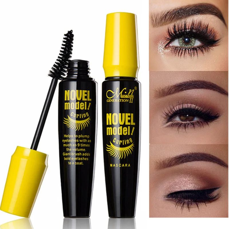Thick Long Eyelashes Mascara Waterproof Black Lengthening Colossal