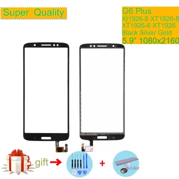

ORIGINAL For Motorola Moto G6 Plus Xt1926-5 XT1926-8 XT1926-6 XT1926 Touch Screen Digitizer Front Outer Glass Panel Sensor