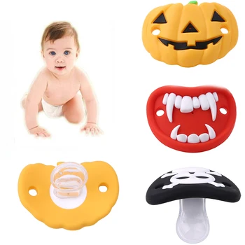 

Food Grade Silicone Funny Baby Pacifiers Dummy Nipple Teethers Toddler Orthodontic Soothers Teat For Baby Pacifier Gift 1PC