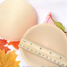 1 пара Сгущает Лето груди бюстгальтер бикини вставки груди площадку Для женщин купальник обивка вставки Губка пены бюстгальтер колодки грудь чашки