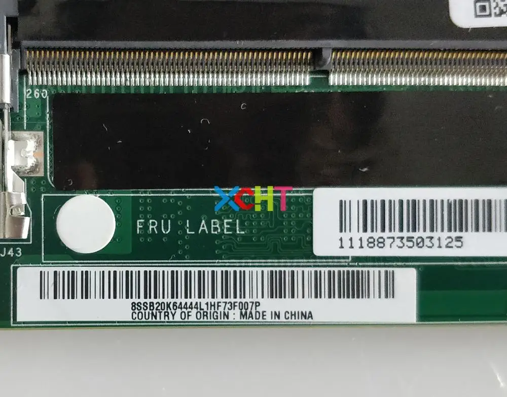 Для Lenovo ThinkPad T460s FRU : 00JT959 I7 6600U 4G RAM Материнская плата ноутбука