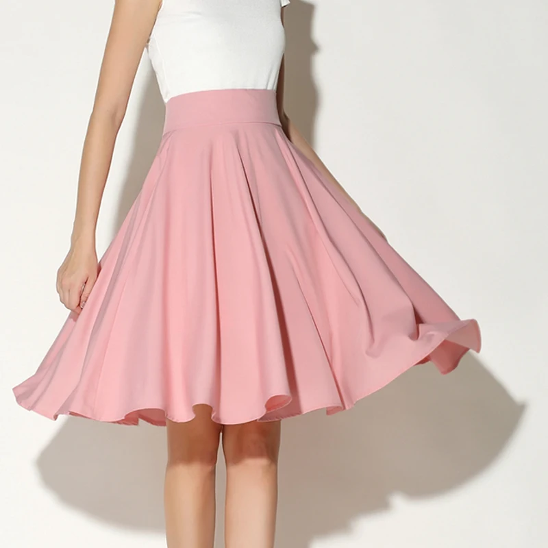 Buy 2017 Spring Summer Womens High Waist Pleated