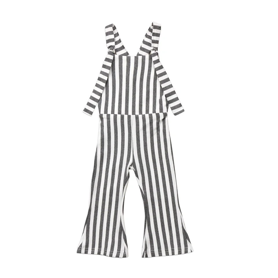 black bell bottom overalls