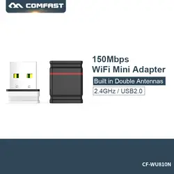 Высокая скорость мини-usb Wi-Fi адаптер 150 Мбит/с ПК USB Wi-Fi приемник беспроводной сетевой карты 802.11b/n/g USB карты