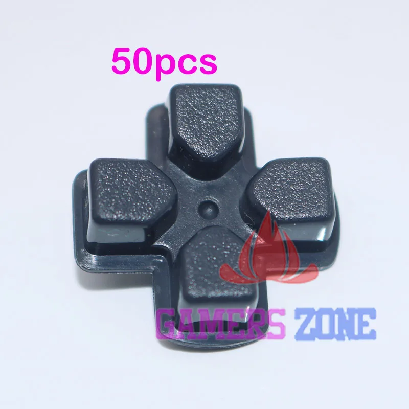 

50PCS Black Plastic D-PAD Button Key Pad for Sony PlayStation 3 PS3 Controller