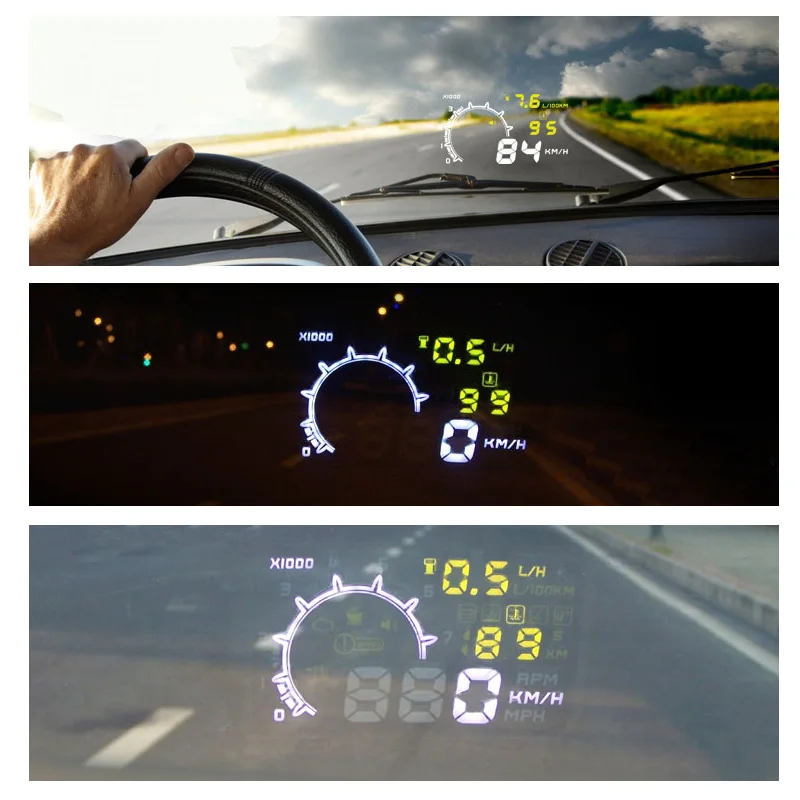 Скорость на стекле автомобиля. Автомобильный HUD проекционный дисплей. HUD проекция на лобовое стекло. HUD проектор на лобовое стекло e60. Проектор ОБД на лобовое стекло.