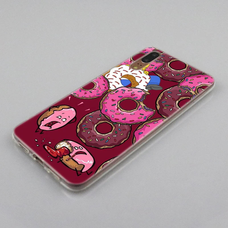 Мягкий силиконовый чехол Simpsons для huawei P30 P20 P10 P9 P8 Lite P30 P20 Pro Mini P Smart Plus, Модный чехол