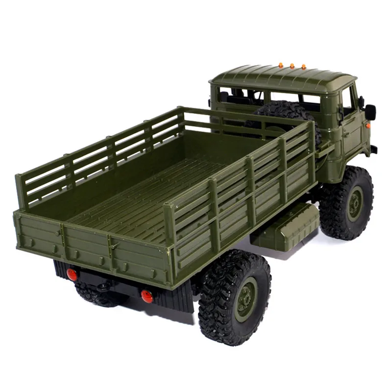  Kids Gift WPL B-24 1: 16 RTR 2.4G Military RC Car 4 WD Remote Control Crawler Kids Toys Birthday Gi