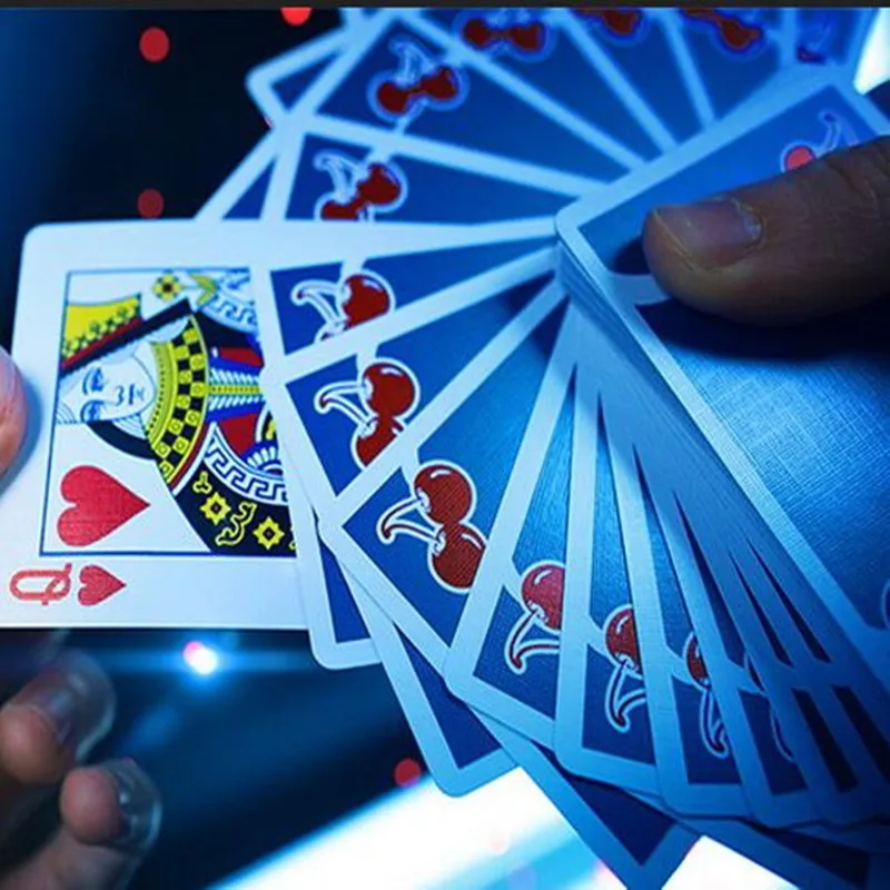 1 колода вишни игральные карты игровые Tahoe Blue V5 Cool Cardistry магический реквизит для