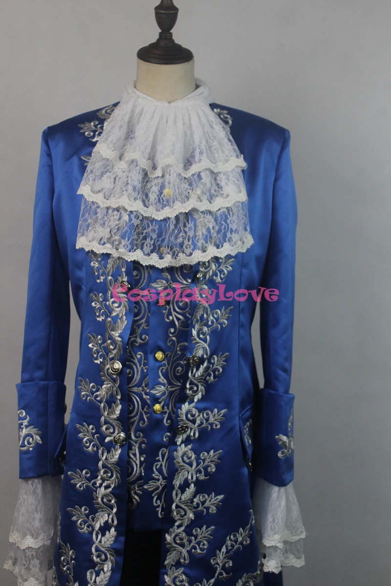 CosplayLove Movie Beauty and The Beast Custom-made Blue Beast Cosplay Cosplay Costume For Kid Adult Men (7)
