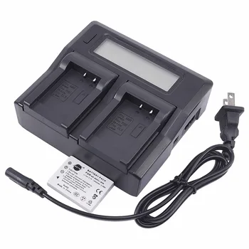 

DSTE LI-80B li-80b li80b/NP-900 np-900 np900 Battery with 1.5A Dual Charger for Olympus X960 T100 T110 Camera