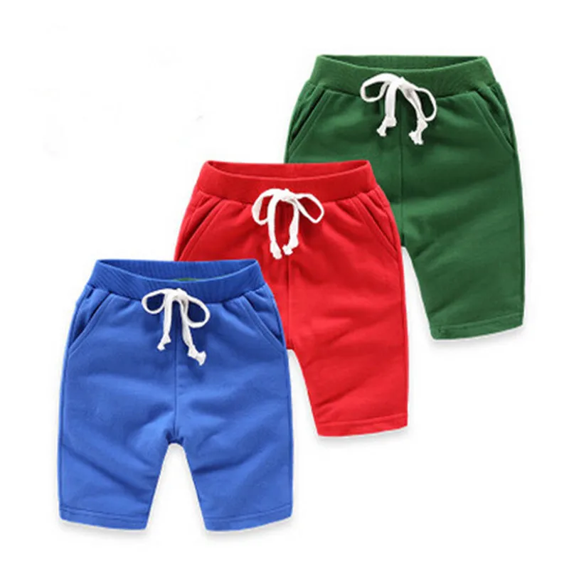 Pantalones cortos informales de algodón para niños, bragas de Color sólido, novedad, verano, 2019 - AliExpress Madre niños