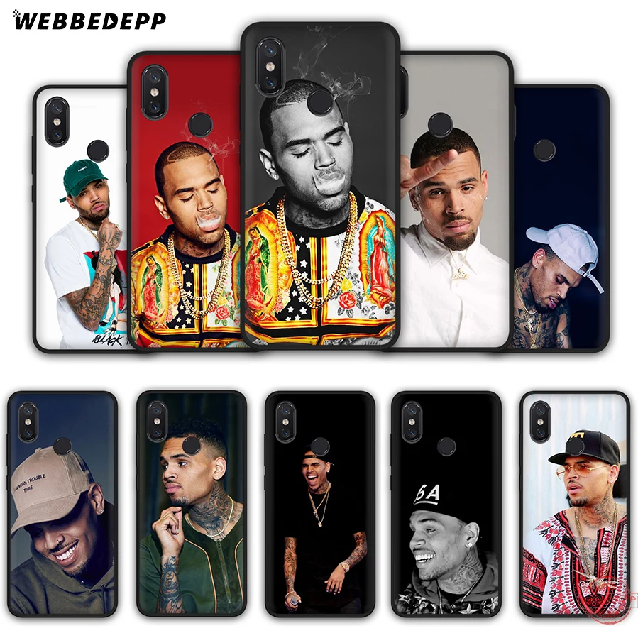 WEBBEDEPP Chris Brown Breezy Soft Silicone Case for Xiaomi Mi 6 8 9 SE MAX 3 A1 A2 Lite F1 Cover | Мобильные телефоны и
