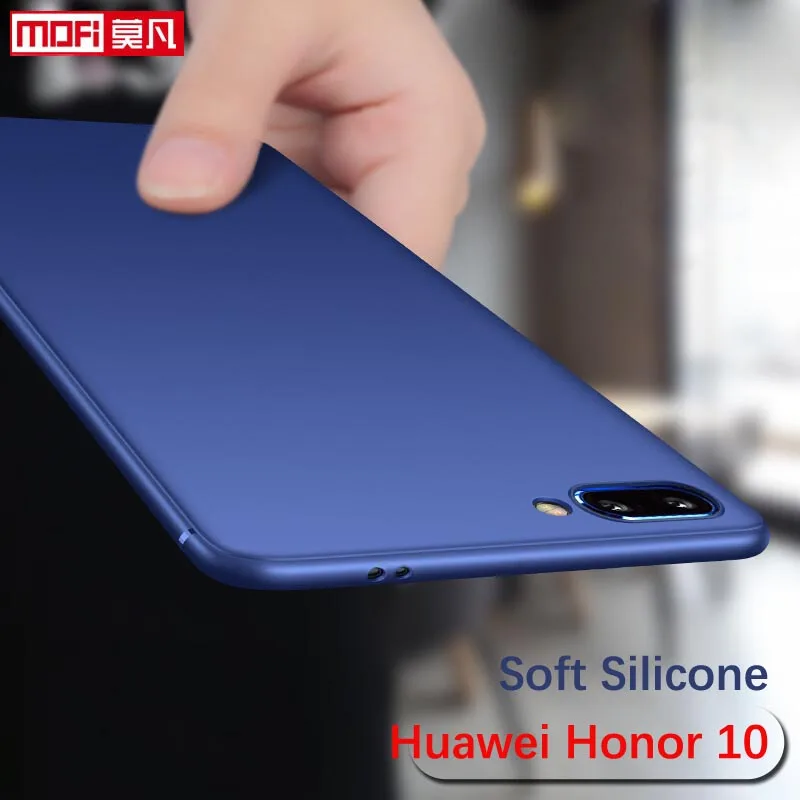 Чехол для huawei honor 10, чехол, матовый чехол, tpu, ультратонкий, силиконовый, мягкий, черный, тонкий, защитный чехол, huawei honor 10, чехол, бизнес