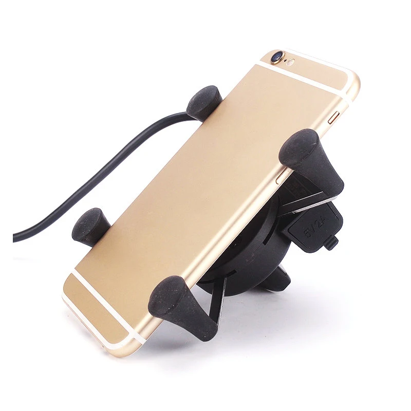 Mobile Phone Stand Holder USB Power Charger Universal for