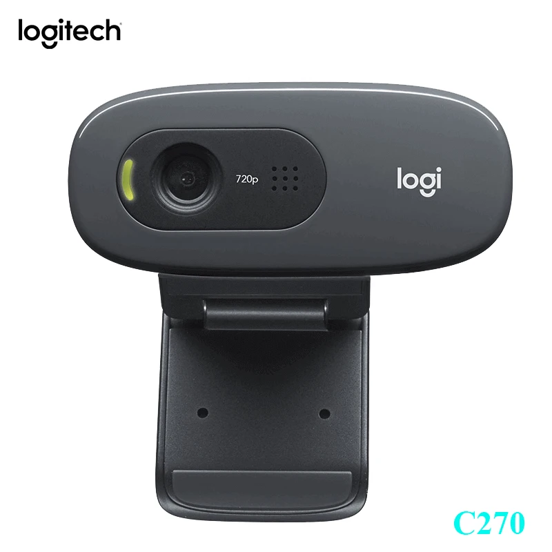 Оригинальная веб-камера logitech C270/C270I HD 720 P, встроенный Micphone USB2.0, мини-Компьютерная камера для ПК, ноутбука