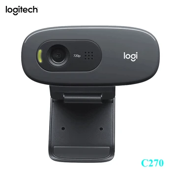 

Original Logitech C270/C270I HD 720P Webcam Built-in Micphone USB2.0 Mini Computer Camera for PC Laptop