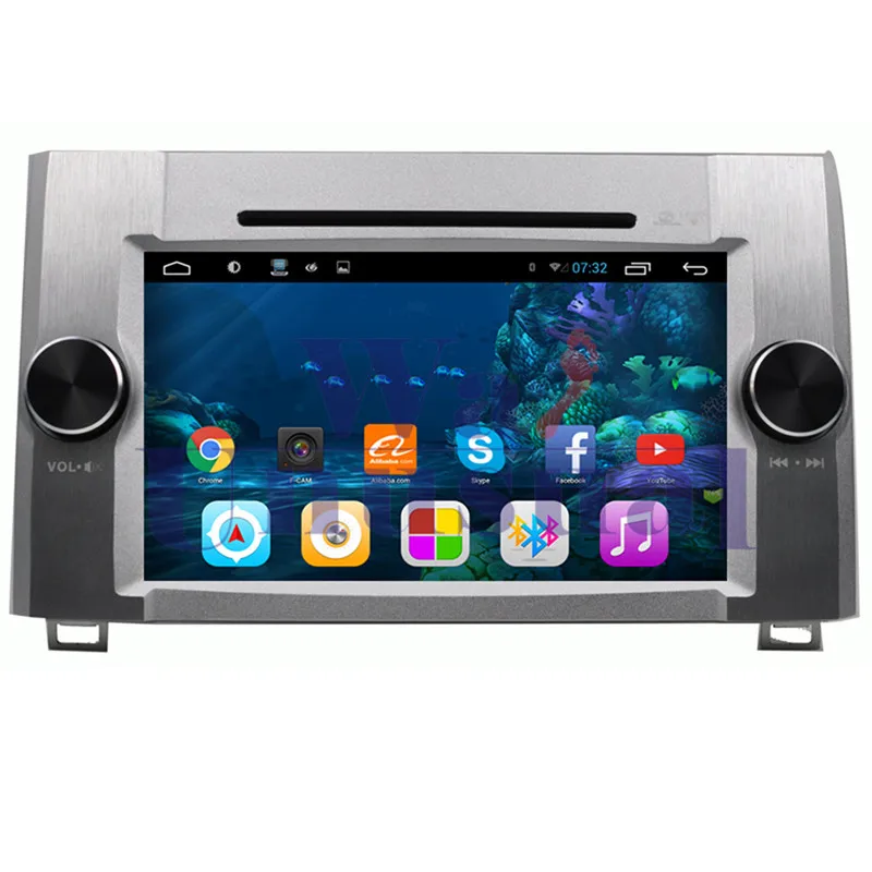 GPS навигатор для Toyota TUNDRA 7 1 Восьмиядерный процессор 16 ГБ Android 2014|Автомобильные