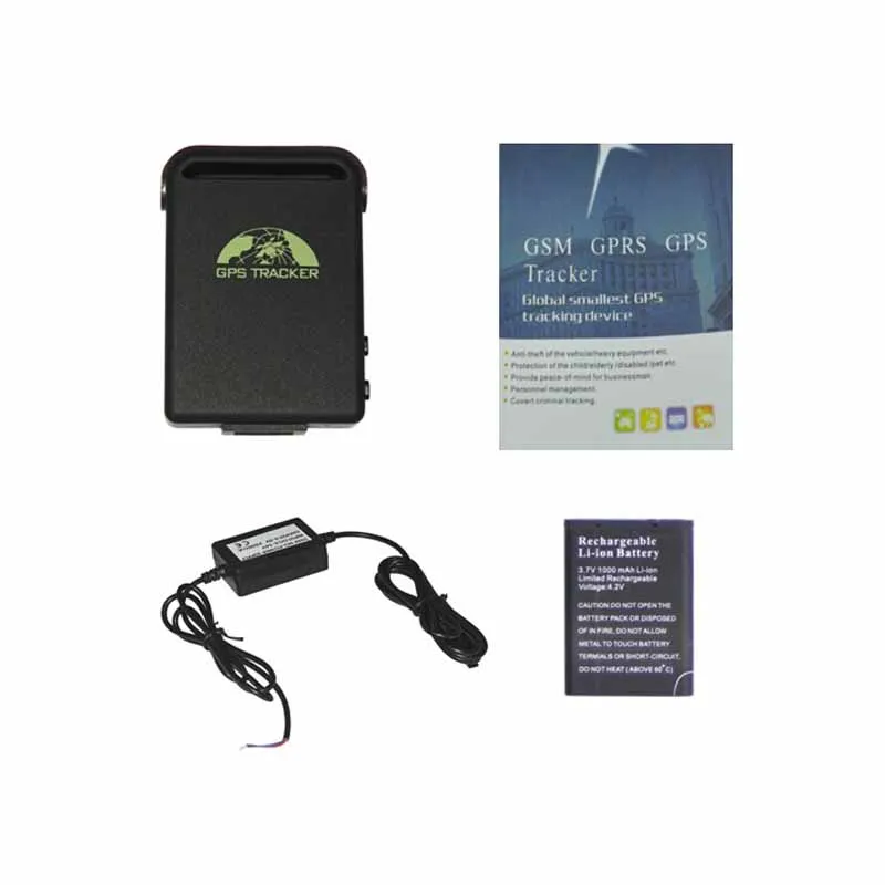 

Coban GPS tracker TK102B 4 band gps tracker with 2 wires Car battery charger support google link Veicular Car-Detector GPS102B