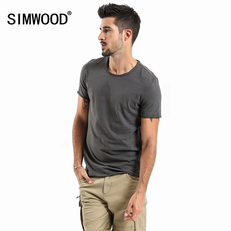 SIMWOOD Brand 2019 Hot Sale New Men Clothing T shirt Summer Short Sleeve O-neck Casual Slim Tops Tees Free Shipping 180050 SIMWOOD Brand 2019 Hot Sale New Men Clothing T shirt Summer Short Sleeve O-neck Casual Slim Tops Tees Free Shipping 180050