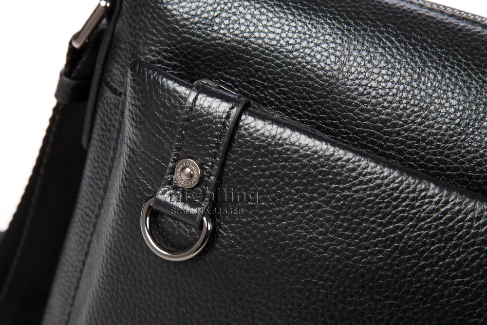 Новая модная кожаная мужская сумка-мессенджер для отдыха с верхним слоем кожи, Повседневная Деловая Мужская сумка из натуральной кожи, брендовая мужская сумка на плечо