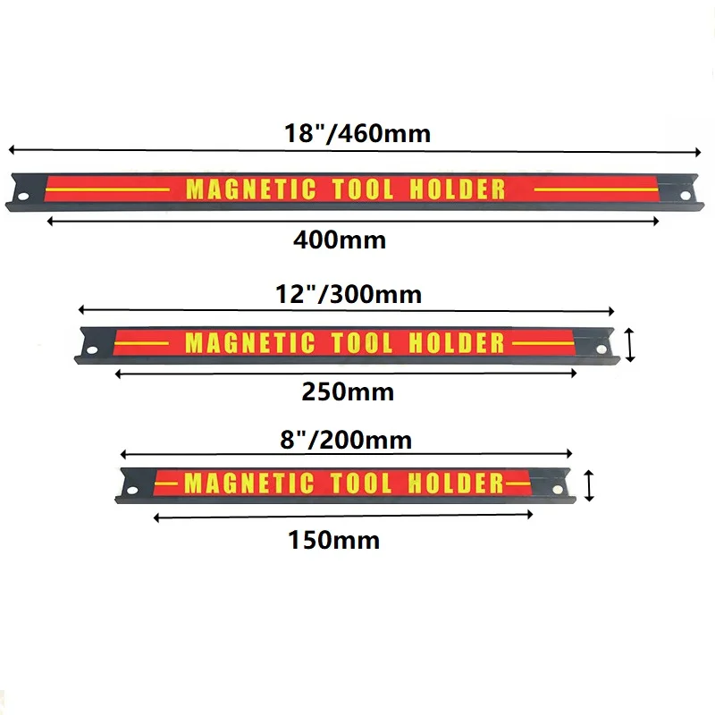 ALLSOME магнитный держатель для инструментов органайзер для бара стеллаж для хранения инструмента с сильным магнитом для хранения для гаражной мастерской металлические инструменты