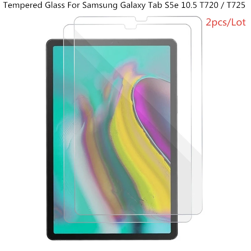 2 шт 0,3 мм 9H прозрачная защитная пленка для samsung Galaxy Tab S5e 10,5 T720 T725 SM-T720 SM-T725 пленка из закаленного стекла